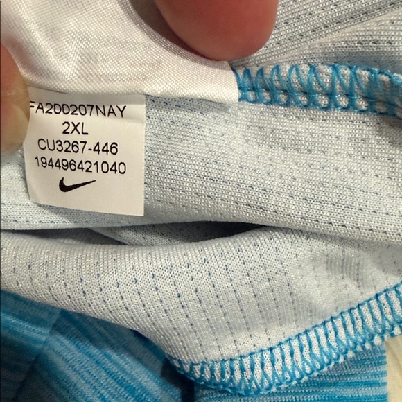 Women’s Nike Element Dri Fit Heathered Blue 1/4 Zip Pullover Size XXL NWT - Picture 8 of 8